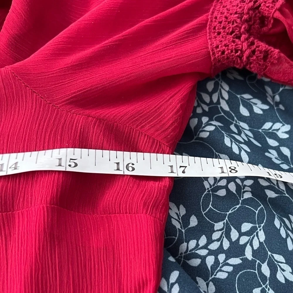 ⭐️Band of Gypsies, Lovely Boho Dressw/POCKETS,Complete Slip-Dress Lining,Fun! - Picture 10 of 15